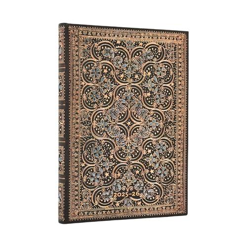 Paperblanks 2026 La Restaurazione Inglese - I Rilegatori della Regina - Agenda 18 Mesi Midi Orizzontale