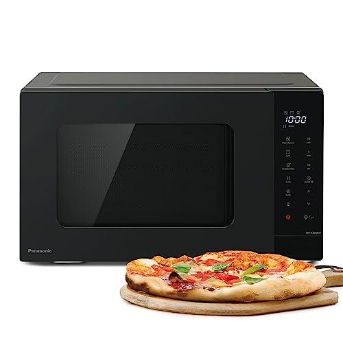 Panasonic NN-K36NBMEPG, Forno a Microonde con Grill, 24 Litri, 900W di Potenza, 11 Programmi Automatici, Tecnologia Dual Cooking, Funzione Quick 30'', Nero.