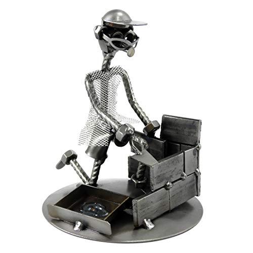 MURATORE IN METALLO CON VITI BULLONI CHIODI DI METAL IDEA - IDEA REGALO ORIGINALE - 100% ARTIGIANALE - MADE IN ITALY - PERSONALIZZABILE