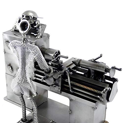 Tornitore-Metalmeccanico in Metallo - Idea Regalo Originale