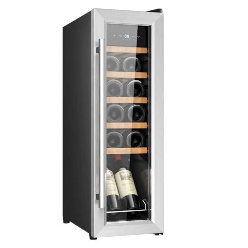 Cecotec Cantinetta Vino Bolero GrandSommelier 1250 CoolWood Compressor - 12 Bottiglie
