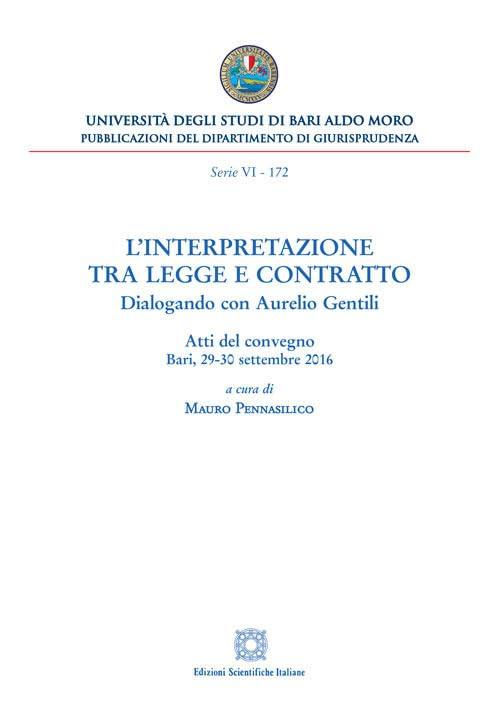 L'interpretazione tra legge e contratto