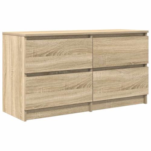 vidaXL Mobile Porta TV Rovere Sonoma 100x35x54 cm in Legno Multistrato