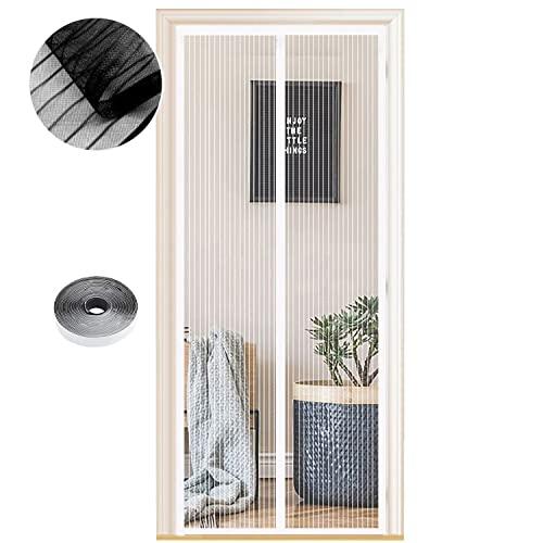 Zanzariera Magnetica per Porte 120 x 240 cm - Strisce Bianche