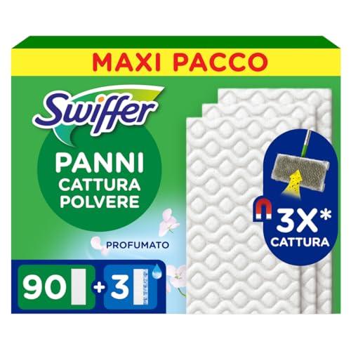Swiffer Kit Panni Cattura Polvere e Lavapavimenti Maxi Formato