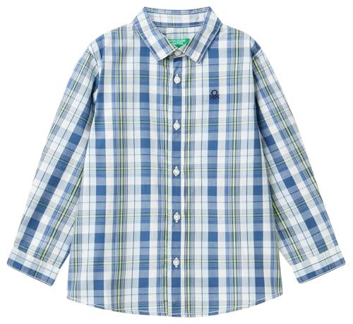 Camicia Uomo United Colors of Benetton Popeline Logo