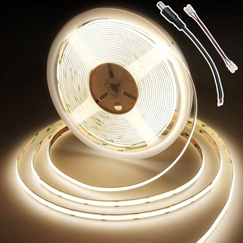 Striscia LED COB 10 Metri Bianco Naturale 4000K
