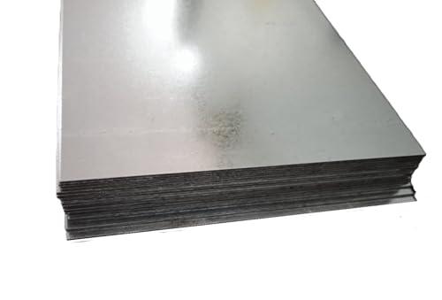 Lamiera in ferro ZINCATA con spessori 1,1.5, 2, 3 varie dimensioni (1000x1000x3 mm (lato x lato x spessore))