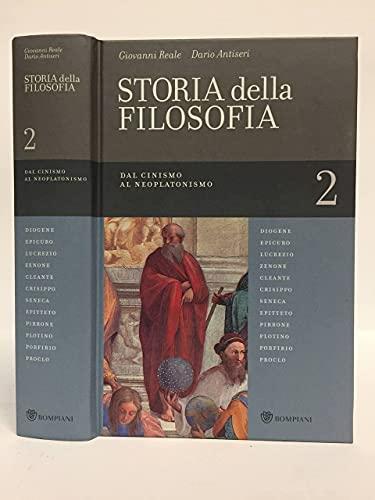 Storia della filosofia dalle origini a oggi. Dal cinismo al neoplatonismo (Vol. 2)