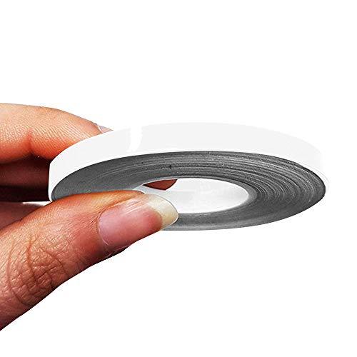 4R Quattroerre.it 10466 Trim Stripes Strisce Adesive per Auto, Bianco, 5 mm x 10 mt