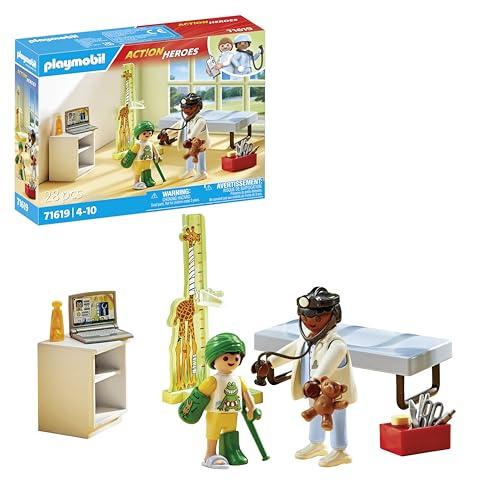 PLAYMOBIL Action Heroes 71619 Visita dal pediatra