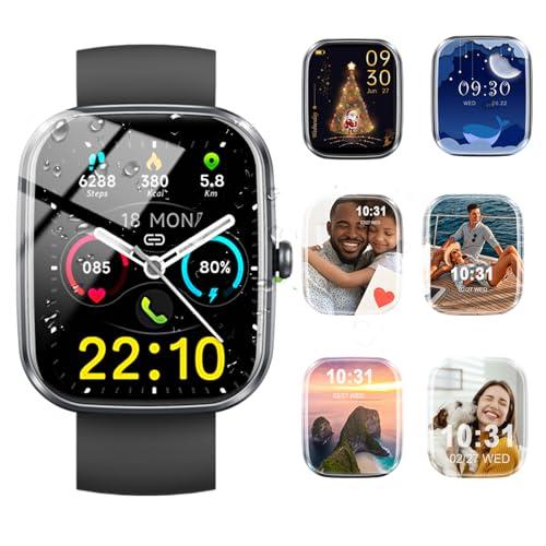 Smartwatch Uomo Donna 2025 con Chiamate Bluetooth e Monitoraggio Completo della Salute