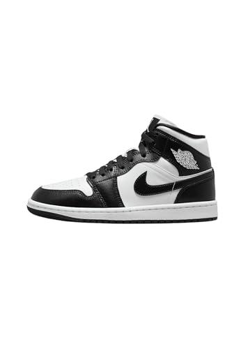 Jordan 1 Mid Donna Bianco/Nero 
