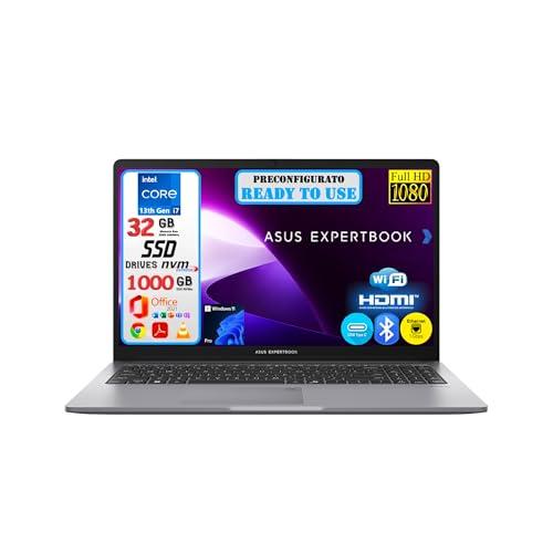 ASUS ExpertBook P1 (P1503) i7-13620H, 32GB RAM, 1TB SSD, 15.6