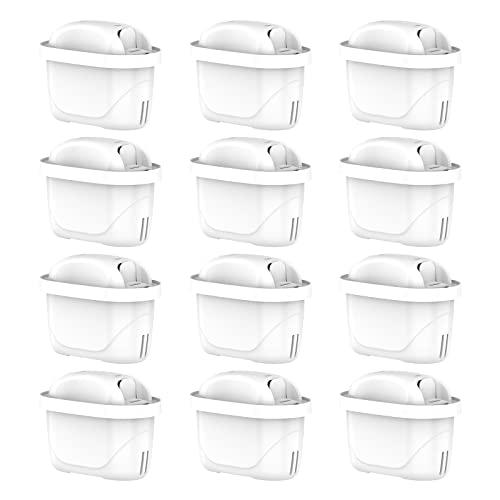 GLACIER FRESH Cartucce Filtranti per Acqua, Compatibili con Brita® Maxtra+® Plus (12 pezzi)