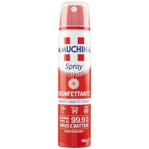 Amuchina Spray Disinfettante Virucida Ambienti, Oggetti e Tessuti 100ml
