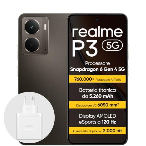 realme P3 5G Smartphone 8+256 GB Grey