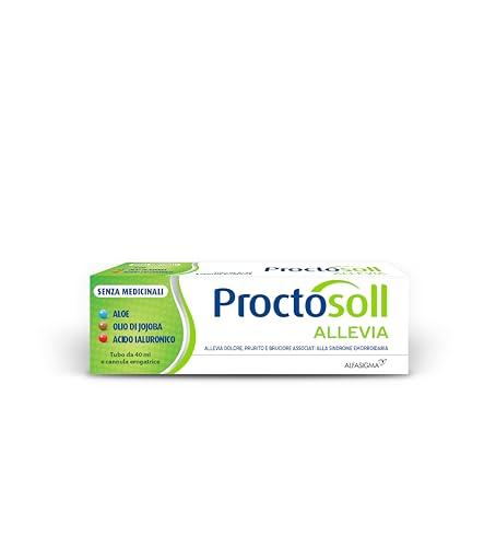 Proctosoll Allevia Gel per Emorroidi - Sollievo Rapido e Prevenzione, 40ml
