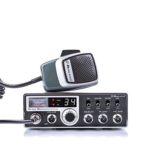 Midland C025.09 CB GO M Radio Ricetrasmittente Mobile AM/FM