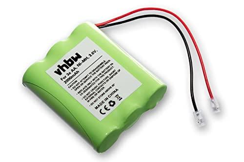 vhbw Batteria Pacco 3x AA Mignon NiMH 3.6V 2000mAh per Dispositivi Vari
