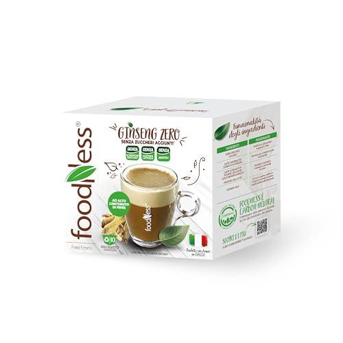FoodNess - Ginseng Amaro - Capsule Compatibili Dolce Gusto - 10 Capsule