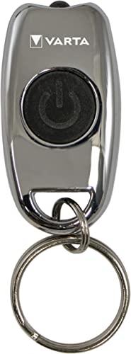Varta Portachiavi LED in Metallo Argento