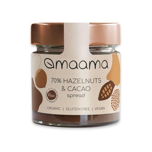 MAAMA Crema Spalmabile Nocciola & Cacao Bio Vegan Senza Glutine 200g