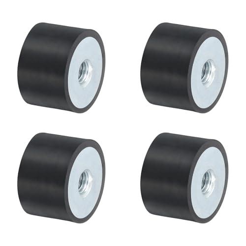 QUARKZMAN 4 Pezzi Ammortizzatori in Gomma M8, Supporti Antivibrazione 30x20mm