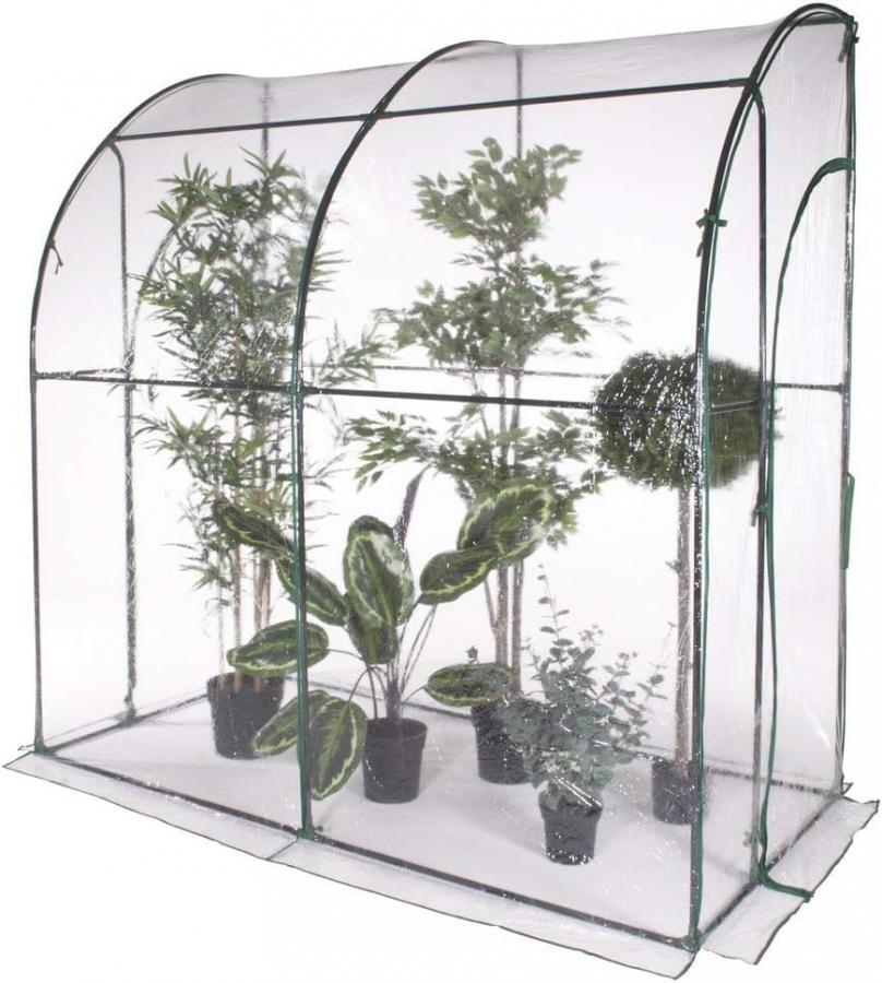 Serra da Giardino a Parete con Copertura in PVC Impermeabile