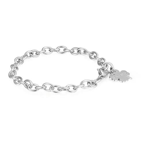 S'Agapõ Bracciale Donna Quadrifoglio Happy SHAC56