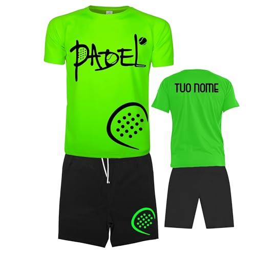 Vestipassioni Completo Padel Uomo Personalizzabile - Traspirante e Made in Italy