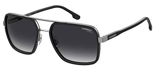 Carrera 256/S 85K/9O Occhiali da Sole Unisex, Nero Ruthenium, 58 mm