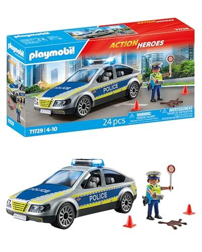 PLAYMOBIL Action Heroes Auto della Polizia 71729