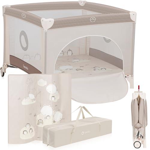 Lionelo Bonnie Box per Bambini Pieghevole - 100x100 cm