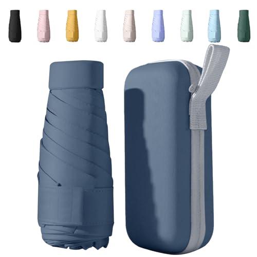 Mini Ombrello Tascabile da Viaggio - Piccolo, Compatto e Anti-UV