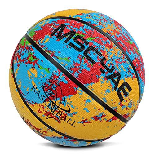 Pallacanestro per Bambini Taglia 5 e Mini Taglia 3, Gomma Arancione