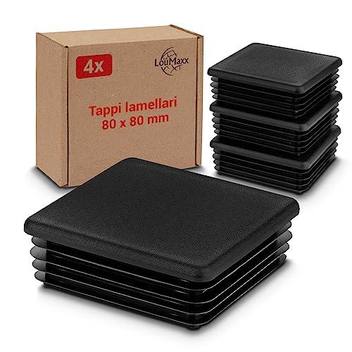 LouMaxx 4 Feltrini Lamellari 80x80 mm
