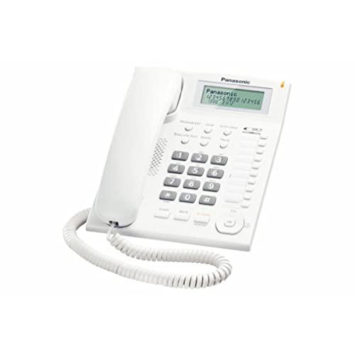 Panasonic KX-TS880EXW Telefono Fisso Bianco