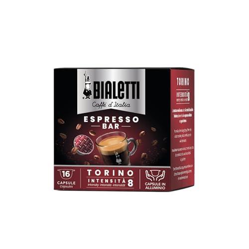 Bialetti Caffè d'Italia - Miscela Torino - 16 Capsule Alluminio