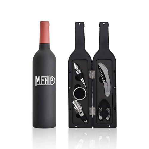 Set Regalo Accessori Vino di Lusso: Apri, Servi e Conserva con Stile