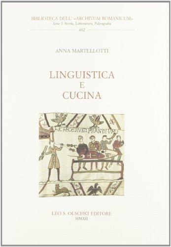 Linguistica e cucina