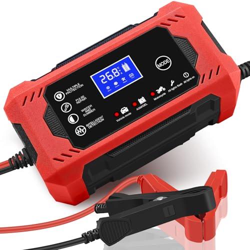 Caricabatteria Auto Intelligente 10A/12V con Funzione di Riparazione