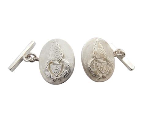 Gemelli Polizia Penitenziaria in Argento 925