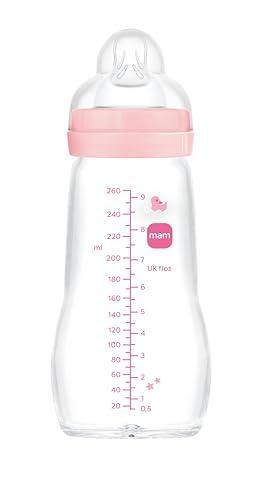 MAM Biberon Feel Good Vetro 260ml Rosa
