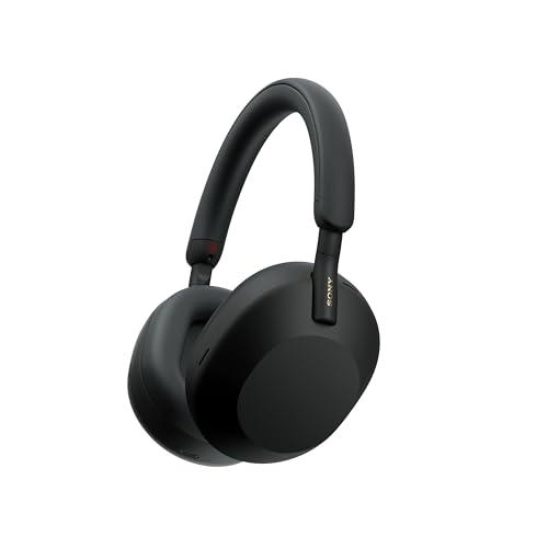 Sony WH-1000XM5SA Cuffie Noise Cancelling Wireless Premium con Custodia Morbida