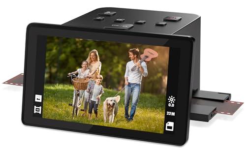 Scanner digitale per film e diapositive con display LCD da 5 pollici