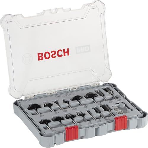 Bosch Accessories 2607017471 Set di Frese 15 Pezzi, 6 mm