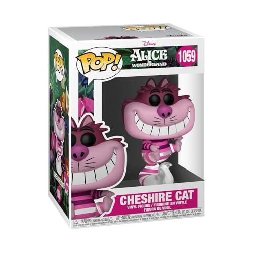 Funko Pop! Disney: Alice 70th - Cheshire Cat - Translucent - Alice in Wonderland - Figura in Vinile da Collezione - Idea Regalo - Merchandising Ufficiale - Giocattoli per Bambini e Adulti