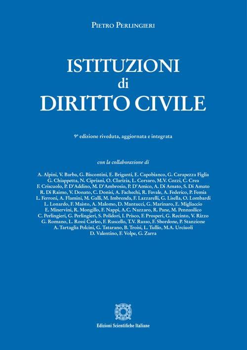 Istituzioni di Diritto Civile - Pietro Perlingieri
