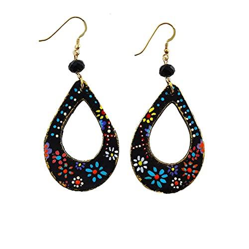 Orecchini in Ceramica di Vietri - Gocce Multicolori